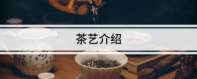 茶艺介k1体育平台绍(图1)